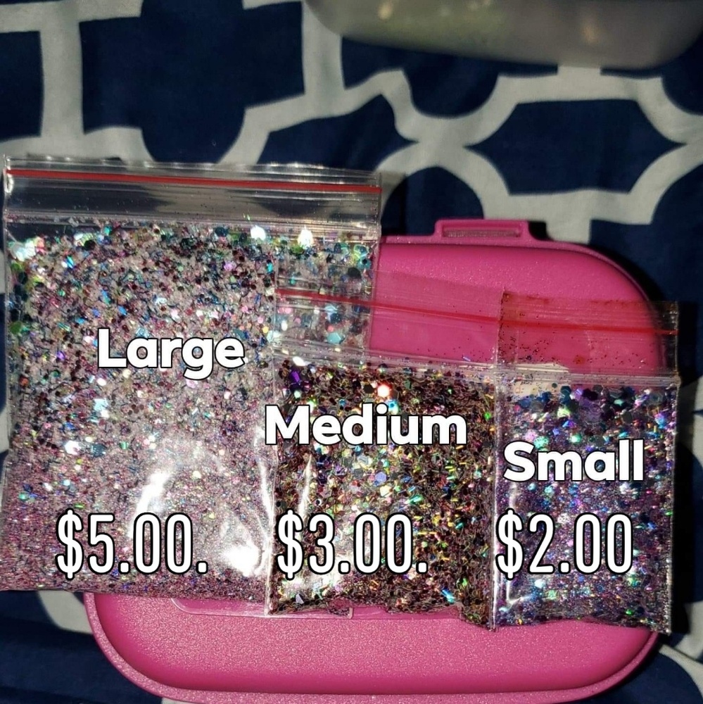 Customized glitter